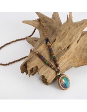 Long Peacock Necklaces